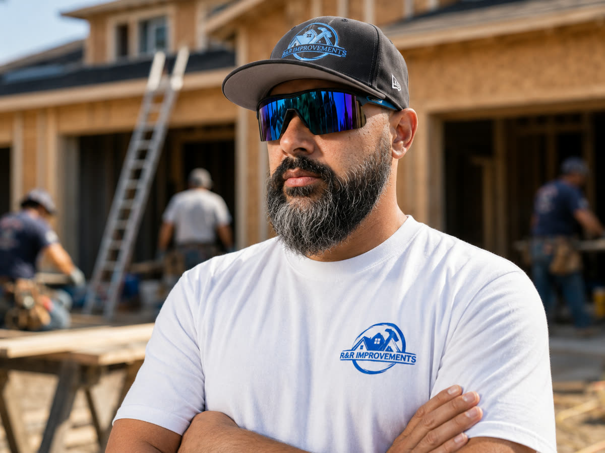 The R&R Improvements team on a job site